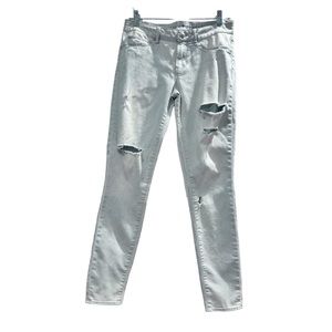 ARTICLES OF SOCIETY distressed light stone wash jeans size 27